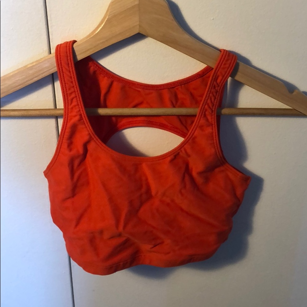 Orange top
